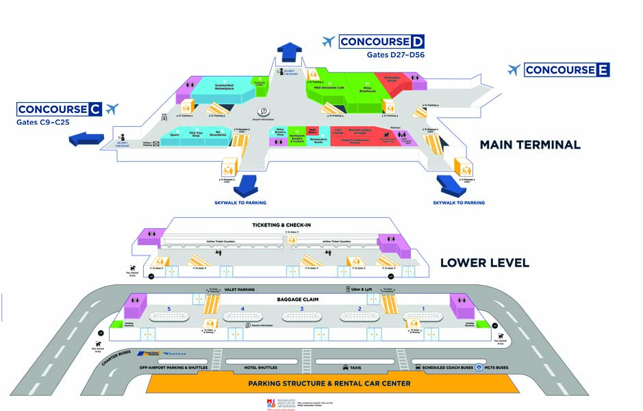Concourse E Map