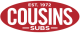 Cousins Subs Logos